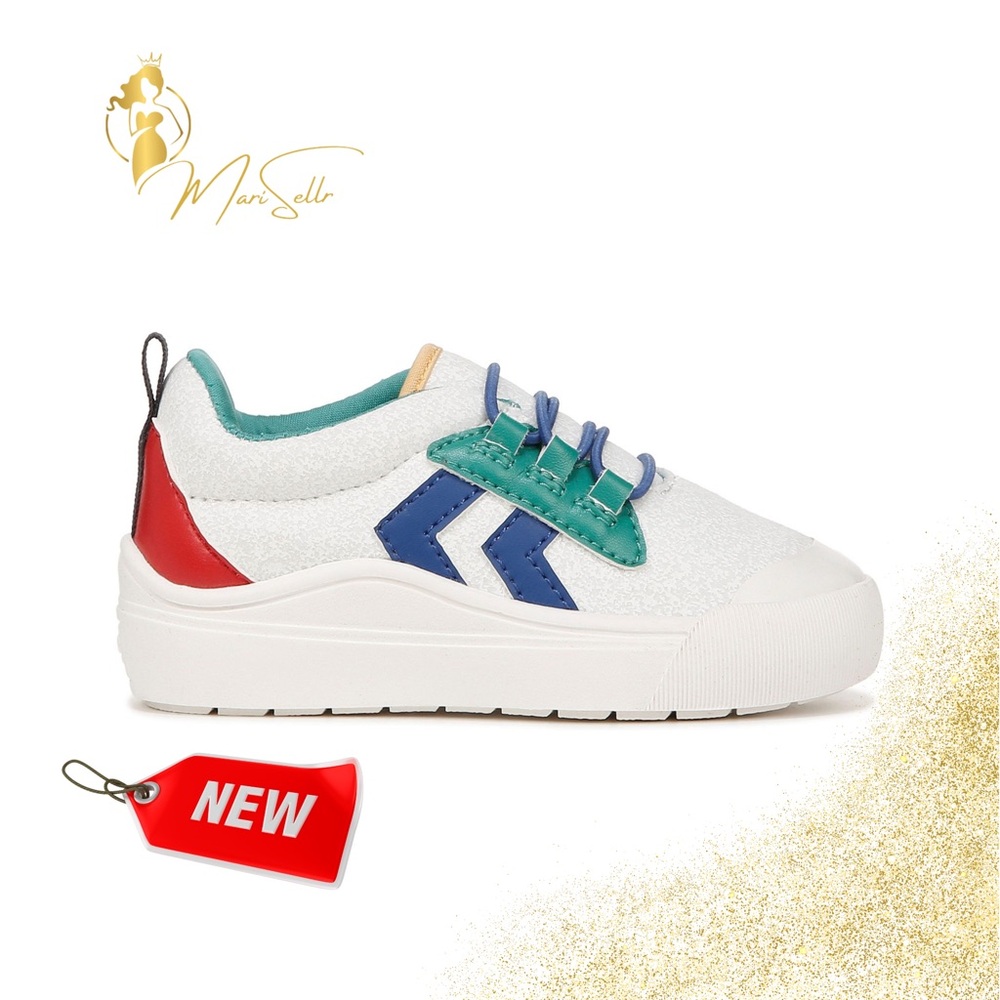 Dr. Scholl's Kids Sneakers - White, Blue, Red